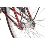 Mestský retro bicykel 26 Universal Bordový